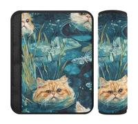 Sweet Exotic Shorthair Cat 2 pz cintura di sicurezza Cuscino Più Comfort di guida per Auto Protector para cinturón de carro