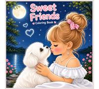 sweet friends: A Cozy Coloring Book
