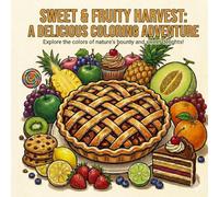 Sweet & fruity harvest: A delicious coloring adventure
