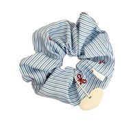 Sweet Girl - Elastico per capelli con elegante motivo a strisce, per scuola, studentessa, donna, acconciatura