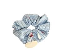 Sweet Girl - Elastico per capelli con elegante motivo a strisce, per studentessa, per donne e ragazze