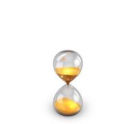 Sweet Gold Hourglass Composition Book