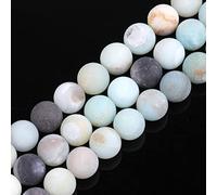 Sweet & Happy Girl' s Store Gemstone amazonite Beads Strand 38,1 cm creazione di gioielli perline 8mm Amazonite Agate
