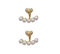 Sweet Heart Designs Orecchini con perle da donna da indossare tutti i giorni abiti eleganti, Come descrizione dettagliata, come descrizione dettagliata