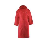 Sweet Home Cappuccio e Tasche, 4-6 Head Active, 7-9 Anni, Microfibra Morbido Salvaspazio-Accappatoio Bambino Assorbente Multiuso, Sport e Piscina, Lava Red, (Pacco da 6)