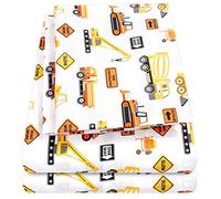 Sweet Home Collection 1500 Supreme, Set di Lenzuola per Bambini e Bambine, con Tasche Profonde, ipoallergeniche, morbide e Confortevoli, per Bambini e Bambine, Construction, Completo