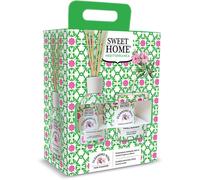 Sweet Home Collection Set Diffusore Di Aromi Con Candela Oleandro Rosa - Set Profumazione