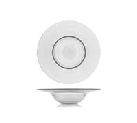 SWEET HOME Piatto Pasta in Vetro Trasparente cod.TP00330LU cm 5h diam.20 by Varotto & Co.