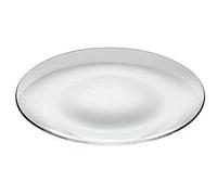 SWEET HOME Piatto Tondo in Vetro Trasparente cod.SV00512LU cm diam.28 by Varotto & Co.