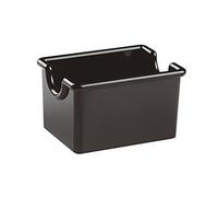 SWEET HOME Porta bustine nero per zucchero in Policarbonato cod.BR00620LU cm 8,5x6,5x5h by Varotto & Co.