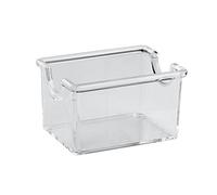 SWEET HOME Porta bustine trasparente per zucchero cod.BR00630LU cm 8,5x6,5x5h by Varotto & Co.