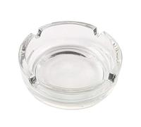 SWEET HOME Posacenere in Vetro Forma Rotonda impilabile con 4 Punti di appoggio per Sigaretta e sigari cod.HT00080LU cm 3h diam.10,7 by Varotto & Co.