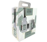 Sweet Home Set Moonlight Garden Profumatore Ambiente e Candela Profumata 110 Gr