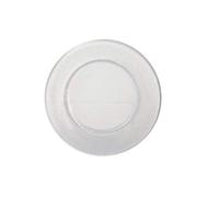 SWEET HOME Sottopiatto in vetro trasparente millerighe cod.SV00308ZZ cm diam.33 by Varotto & Co.