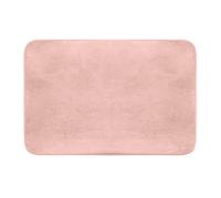 SWEET HOME - Tappeto Bagno Antiscivolo in Foam Assorbente, Ideale anche come Tappeto Camera da Letto e Cameretta Bambina e Bambino, Tappetino Bagno Morbido e Lavabile - Tappeto Cucina 70x50 cm, Rosa
