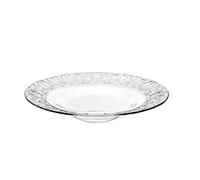 SWEET HOME Varotto & Co. Fruttiera Coppa in Vetro Lavorato e Trasparente cod.FR00560LU cm 6h diam.30