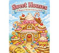 Sweet Houses: A Magical World Coloring Book