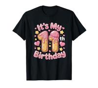 Sweet Ice Cream 11th Birthday Party Celebration for Girls Maglietta