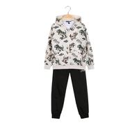 Sweet Junior Completo tuta da bambino dinosauri 3 pezzi con cappuccio e zip - be