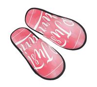 Sweet Just Married Uomo Donna Slippers Calde Pantofole Morbide Ciabatte Per Invernali Autunno Camera Da Letto M