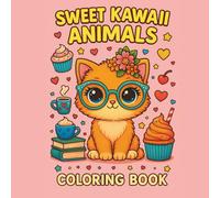 Sweet Kawaii Animals: Coloring Book