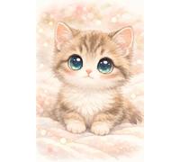 Sweet Little Kitten: A Cute Pastel Kawaii Cat Notebook for Notesl, Work & Everyday Writing