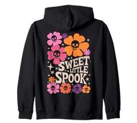 Sweet Little Spook Halloween Boho Vibes Felpa con Cappuccio