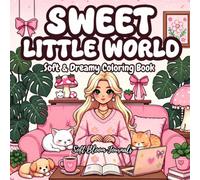Sweet Little World: Soft & Dreamy Coloring Book