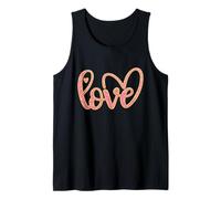 Sweet Love Valentine’s Day Cute Romantic Typography Heart Canotta