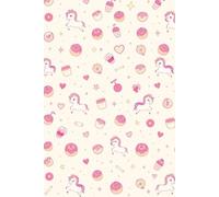Sweet & Magical - Kawaii Unicorn Notebook: Cute Pastel Journal with Unicorns, Donuts & Bubble Tea - 6x9 Lined Pages for Girls, Teens & Kids