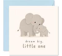 Sweet New Baby Card, Dream Big Little One