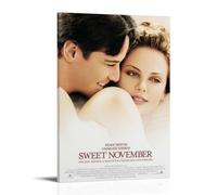 Sweet November (film del 2001), stampa moderna ultra trasparente da parete, poster decorativo, squisita decorazione artistica, adatta per ufficio, soggiorno e stanza, stile cornice, 50 x 75 cm