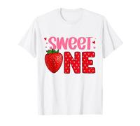 Sweet One Strawberry - Festa di Compleanno per la Famiglia Maglietta