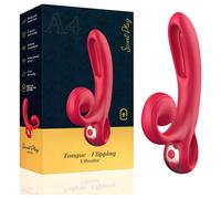 Sweet Play A4 Vibratore a Leva Clitoridea (Rosso)