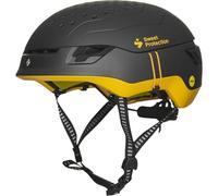 Sweet Protection Ascender MIPS Helmet, Casco Unisex Adulto, Grigio Ardesia Metallizzato/Arancione Chopper, L