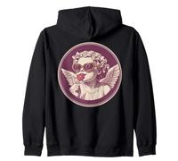 Sweet Retro Cupido Angelo San Valentino Lollipop Felpa con Cappuccio