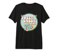 Sweet Sassy e la festeggiano Il decimo Compleanno Bday Girl Maglietta Premium