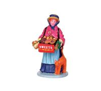 LEMAX VENDITRICE DI DOLCI - SWEET SELLER COD 42254 PRESEPE VILLAGE