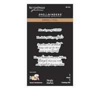 Sweet Sentiments Press + Foil Plate & Die Set con Simple Stories