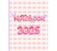 Sweet & Simple Notebook 2025 for a Touch of Girly Charm: 120 blank lined pages | 8.5"×11"