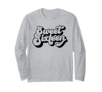 Sweet Sixteen, per Ragazze Donne 16 Maglia a Manica