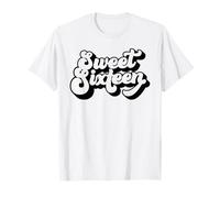 Sweet Sixteen, per Ragazze Donne 16 Maglietta