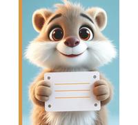 Sweet & Smart: Cute Wide Ruled Composition Notebook (110 Pages, 7.5 x 9.25): Adorable School Journal for Kids, Teens & Students - Perfect for Writing, Notes & Homework