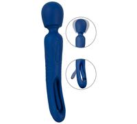 Sweet Smile 2in1 Wand with Flicking Tongue Blue