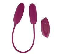 Sweet Smile RC Shaking & Vibrating Love Egg Duo Red