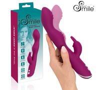 Sweet Smile VIBRATORE DOPPIO clit Punto A & G Spot RABBIT VIBRATOR female sextoy