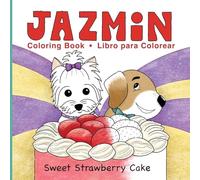 Sweet Strawberry Cake: Coloring Book: 2