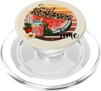Sweet Summer Time Anguria Grafica Retro Style PopSockets PopGrip per MagSafe