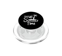 Sweet Summer Time Divertenti Vibrazioni estive sulla spiaggia PopSockets PopGrip per MagSafe