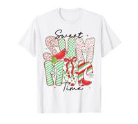 Sweet Summer Vibes Anguria Coquette Bow Beach Vacation Maglietta